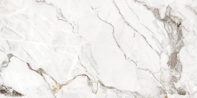 Керамогранит Crema полированный белый ректификат 60x120