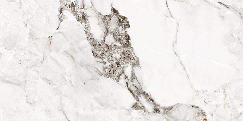Керамогранит Crema полированный белый ректификат 60x120