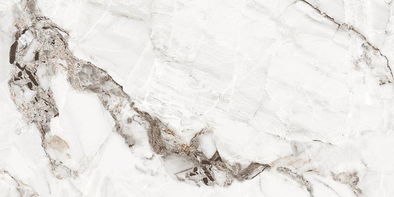 Керамогранит Crema полированный белый ректификат 60x120