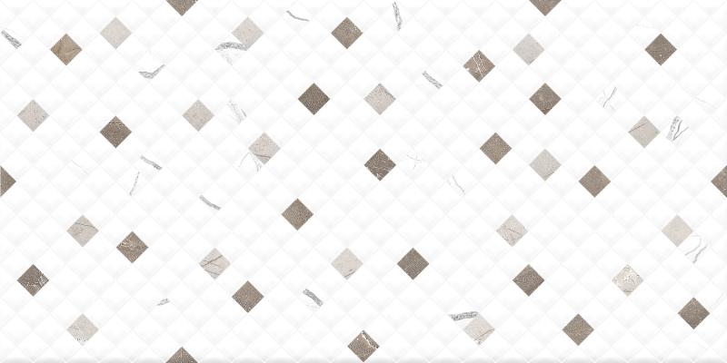 Плитка облицовочная Siluet белый 50*25 мозаика