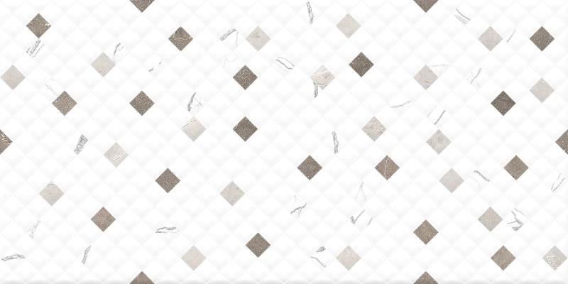 Плитка облицовочная Siluet белый 50*25 мозаика
